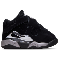 Boys' Toddler - Jordan Retro 8 - Black/Grey/Chrome