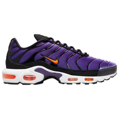 Nike Mens Air Max Plus - Mens Running Shoes Voltage Purple/Orange Size 10.0