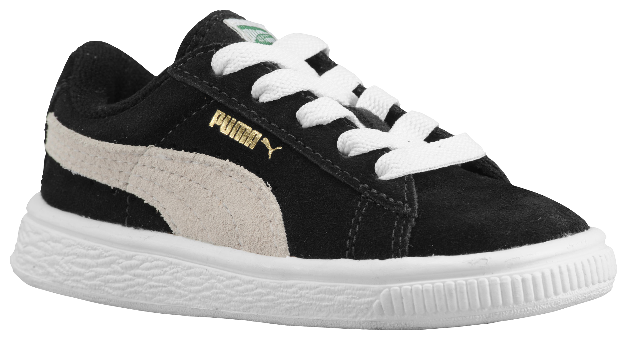 puma suede black black