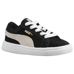 Boys' Preschool - PUMA Suede Classic - Black/White