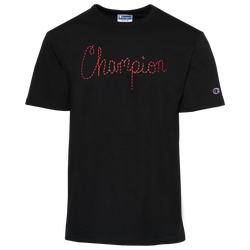 Men's - Champion Varsity T-Shirt - Black/Red
