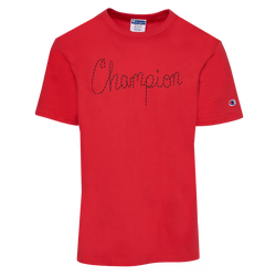 Men's - Champion Varsity T-Shirt - Red/Black