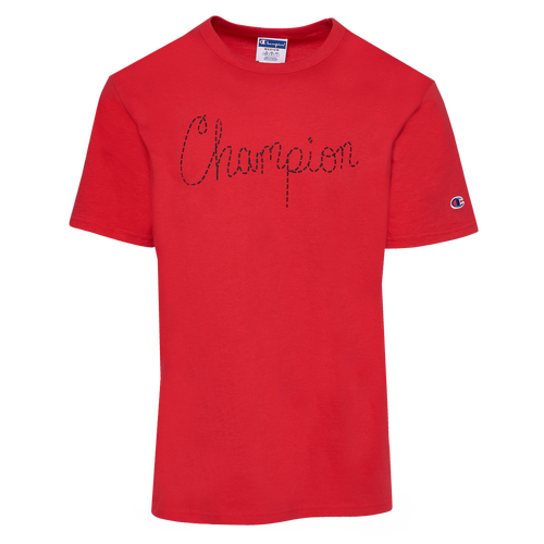 

Champion Mens Champion Varsity T-Shirt - Mens Red/Black Size XXL