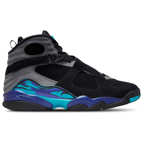 MENS - Jordan Retro 8 - Purple/Teal Black