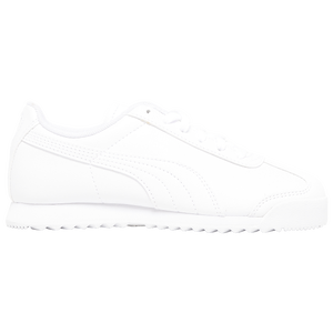 White puma shop roma shoes