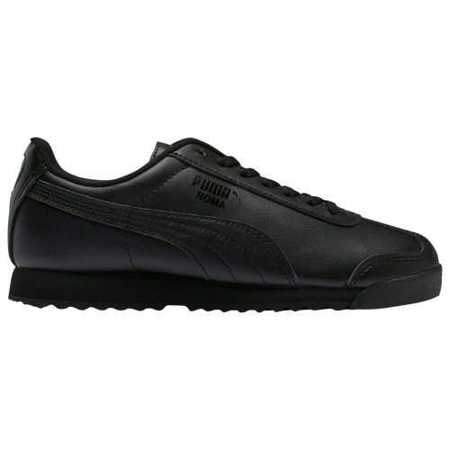 

PUMA Boys PUMA Roma - Boys' Grade School Shoes Black/Black Size 06.0