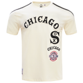 Pro Standard WHITE SOX RETRO CLASSIC SJ STRIPED TEE - Pro Standard Eggshell/Black