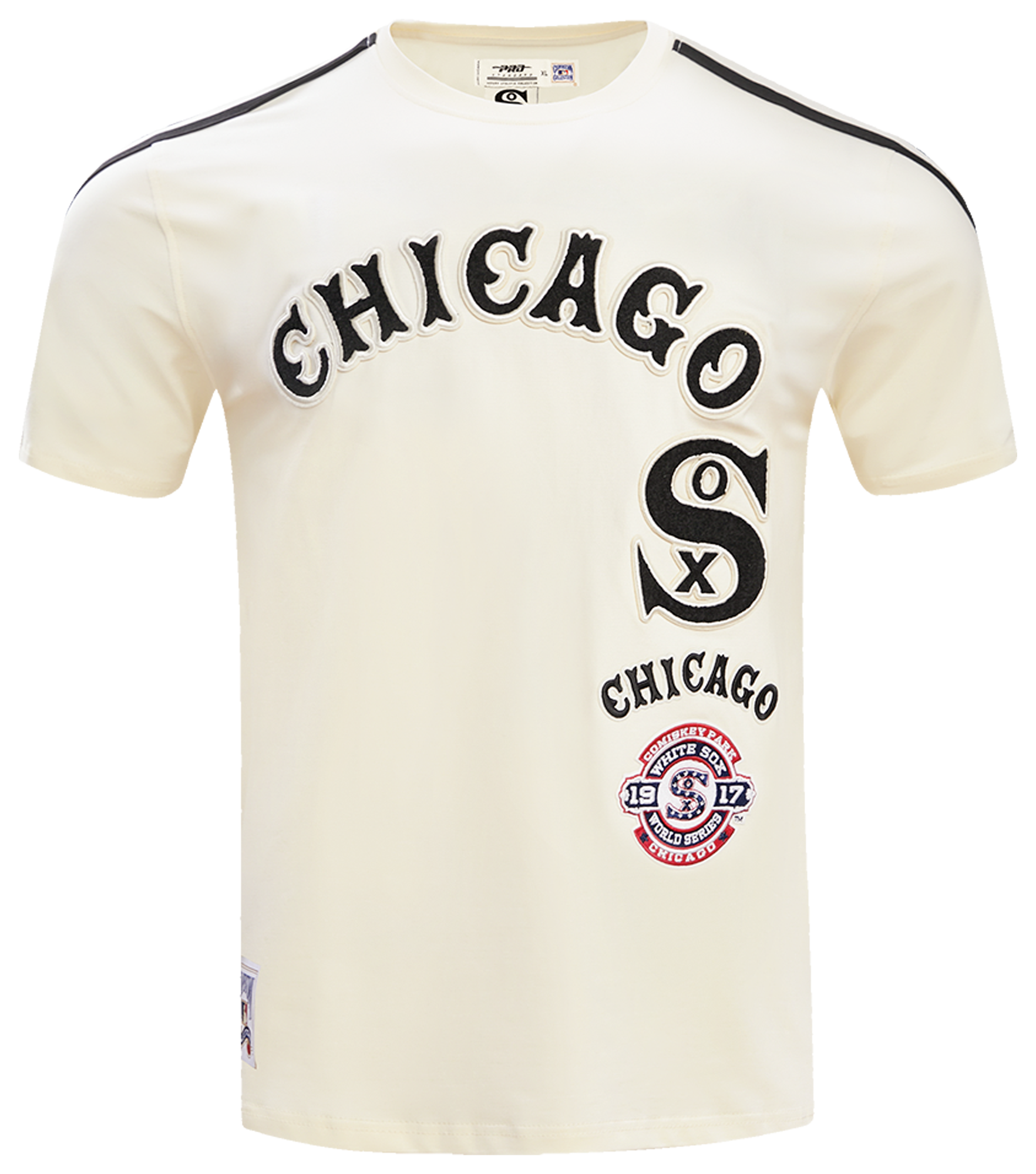 Pro Standard WHITE SOX RETRO CLASSIC SJ STRIPED TEE - Men's