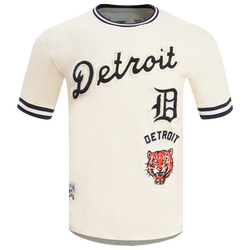 Men's - Pro Standard TIGERS RETRO CLASSIC DK TEE - Midnight Navy/Eggshell