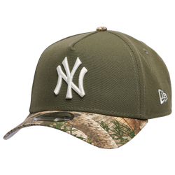 Adult - New Era Yankees 9Forty A-Frame Olive RealTree Cap  - Multi/Olive