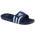 adidas Adissage Slides - Men's Dark Blue/White