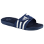 adidas Adissage Slide - Men's Dark Blue/White