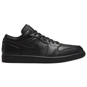 All black hotsell low top jordans