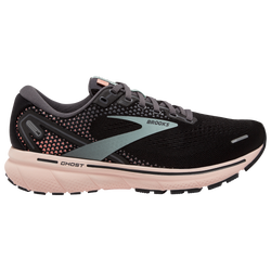 Women's - Brooks Ghost 14 - Black/Pearl/Peach