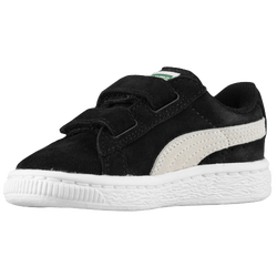 Boys' Toddler - PUMA Suede Classic - Black/White