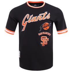 Men's - Pro Standard GIANTS RETRO CLASSIC DK TEE - Black/Orange