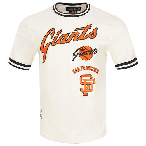Pro Standard GIANTS RETRO CLASSIC DK TEE - Pro Standard Eggshell/Black
