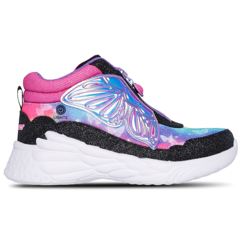GIRLS - Skechers Dream Racer Butterfly Express - Multi/Black