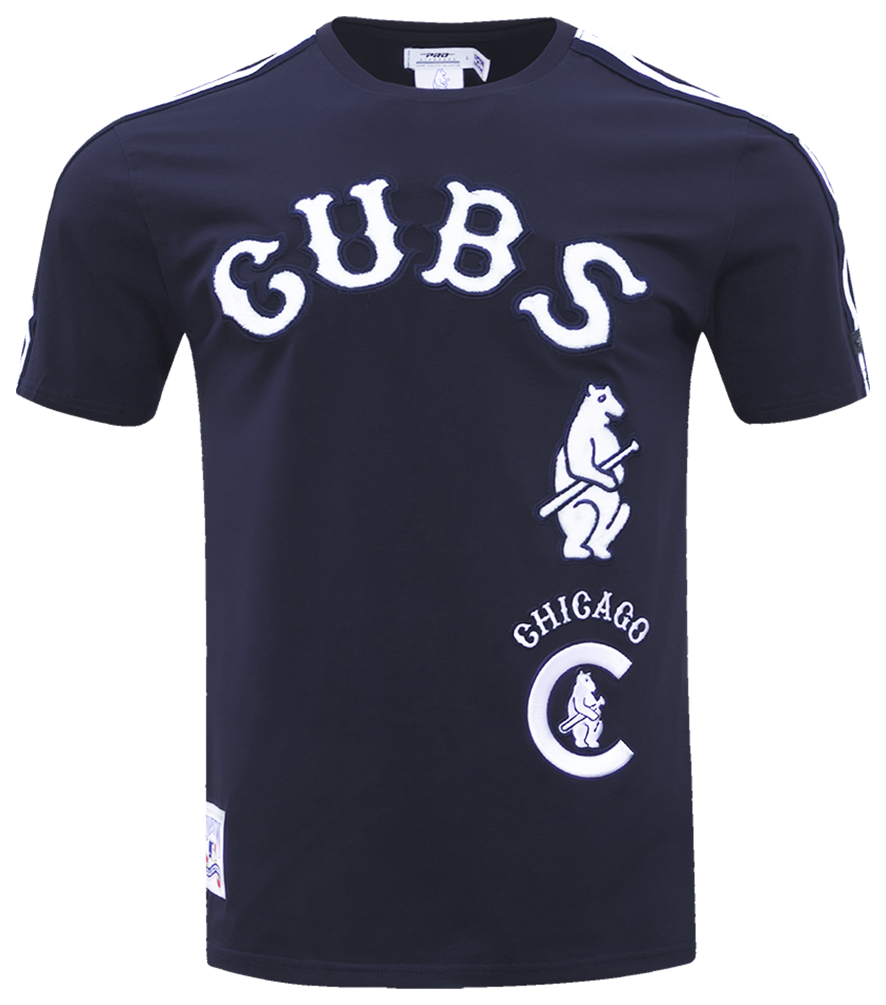 Pro Standard CUBS RETRO CLASSIC SJ STRIPED TEE - Men's