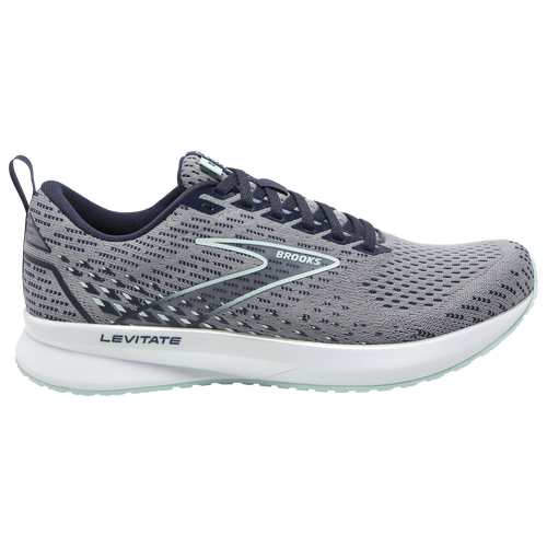 

Brooks Womens Brooks Levitate 5 - Womens Running Shoes Grey/Peacoat/Blue Size 12.0