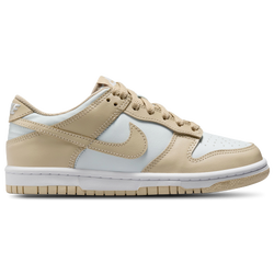 Boys' Grade School - Nike Dunk Low  - Desert Khaki/Desert Khaki/Pure Platinum