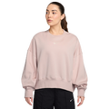 Nike NSW Style Fleece Crew OOS - Nike Pink/White
