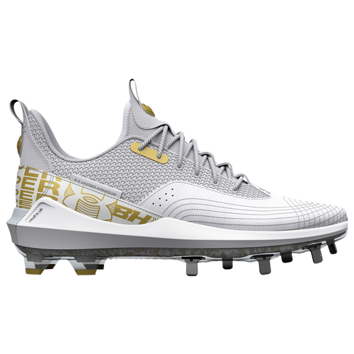 Under Armour Mens  Harper 7 Low St In White/white/gold