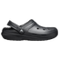 Crocs Classic Lined Clogs - Men's Black/Black