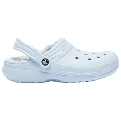 Women's - Crocs Classic Lined Clog - Mineral Blue/Mineral Blue