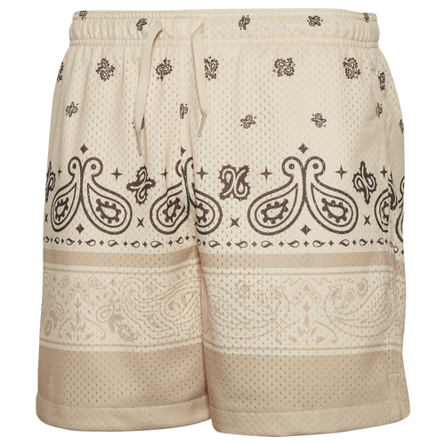 Lckr Mens  Brentwood Mesh Shorts In White