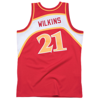  Mitchell & Ness Mens 75Th Anniversary Swingman Crew Neck Replica  Jersey Basketball Casual - Red - Size XS : Sports & Outdoors
