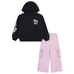 Girls' Preschool - Jordan Basketball Bomber Jacket - Pink/Black