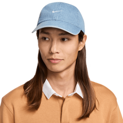 Adulte - Nike Casquette en denim Club - Bleu/Blanc
