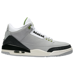 Men's - Jordan Retro 3 - Light Smoke Grey/Chlorophyll/Black