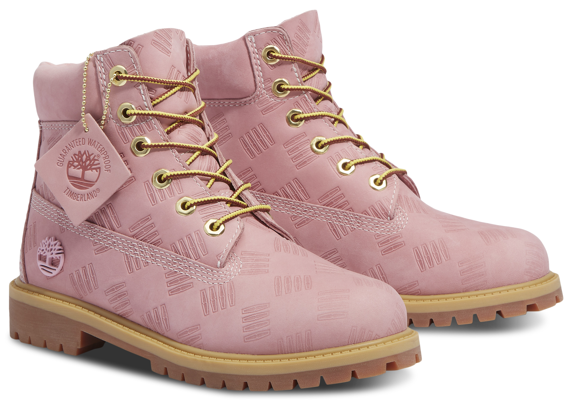 Timberland Premium 6" Waterproof Embossed Boots  - Girls' Grade School