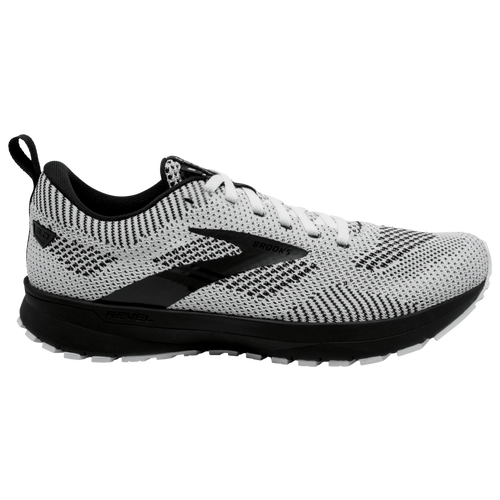 

Brooks Womens Brooks Revel 5 - Womens Running Shoes White/Black Size 11.0