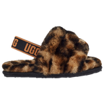 Brown/Black- Ugg Tdg Fluff Yeah Sld-br/bk
