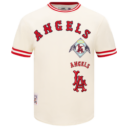 Men's - Pro Standard ANGELS RETRO CLASSIC DK TEE - Eggshell/Red