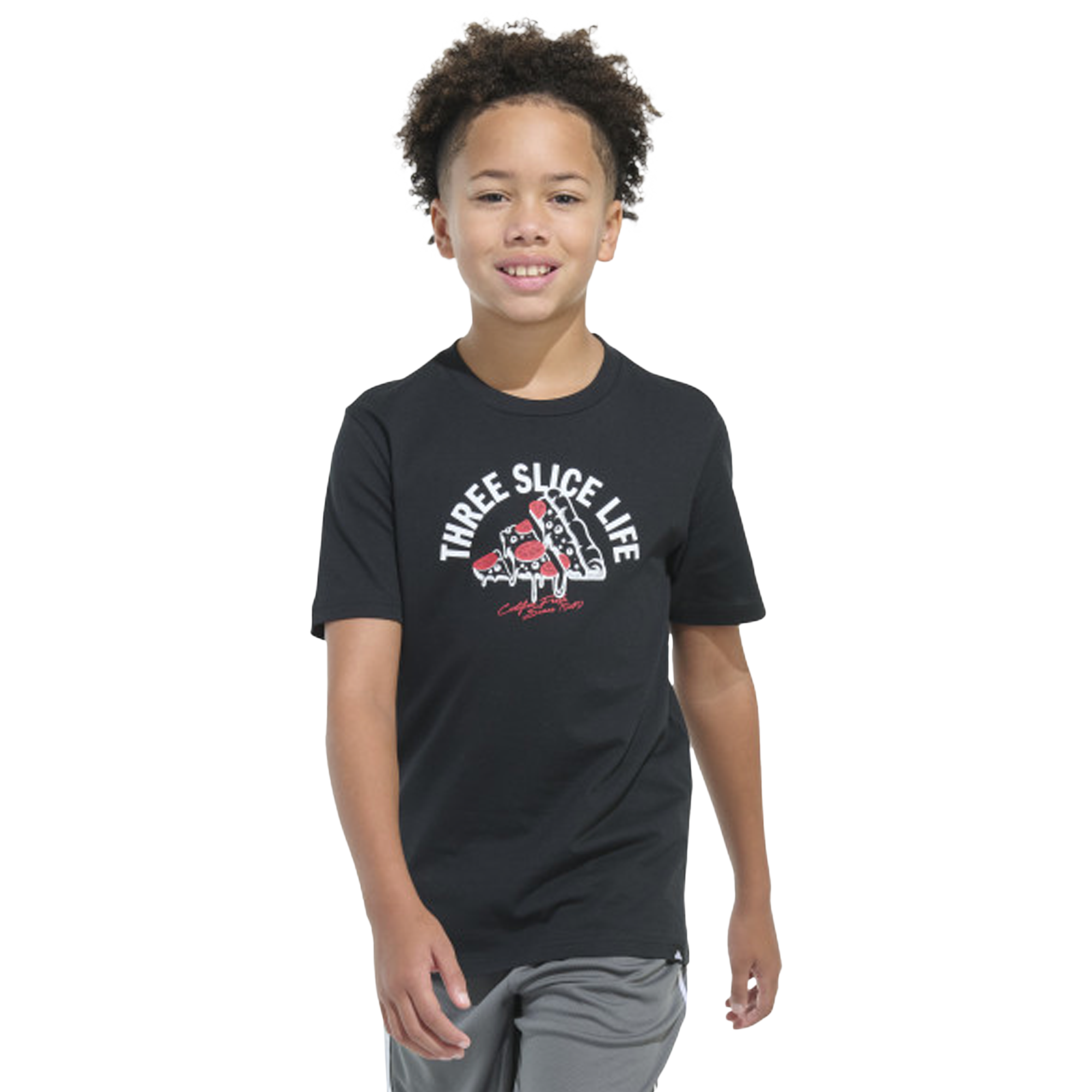 【ADIDAS】3S Callie Short Sleeve Tee - Black / JC8703 3-Stripes Cali Short Sleeve Tee - Black | adidas Hong Kong