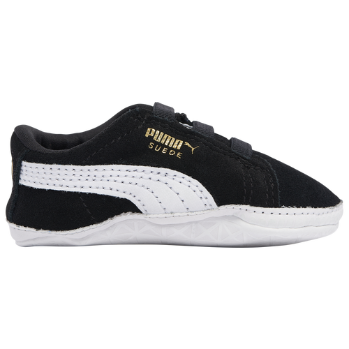 Boys' Infant - PUMA Suede Crib - Black/White