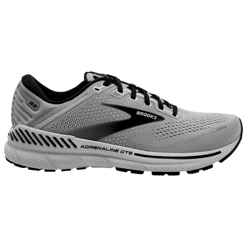 

Brooks Mens Brooks Adrenaline GTS 22 - Mens Running Shoes Alloy/Grey/Black Size 09.5