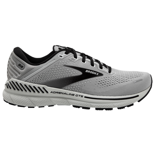 

Brooks Mens Brooks Adrenaline GTS 22 - Mens Running Shoes Alloy/Gray/Black Size 08.5