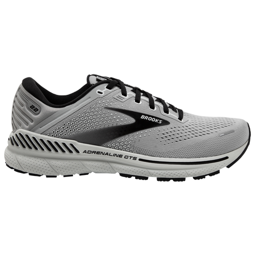 

Brooks Mens Brooks Adrenaline GTS 22 - Mens Running Shoes Alloy/Gray/Black Size 10.0