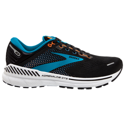 Men's - Brooks Adrenaline GTS 22 - Black/Blue/Orange
