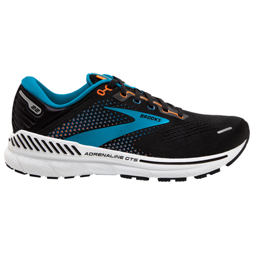 

Brooks Mens Brooks Adrenaline GTS 22 - Mens Running Shoes Black/Blue/Orange Size 08.5