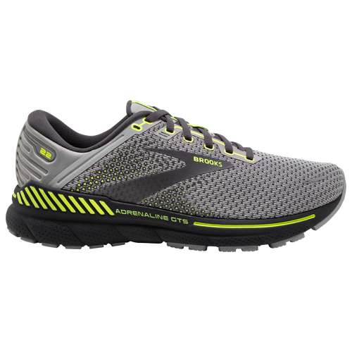 

Brooks Mens Brooks Adrenaline GTS 22 - Mens Running Shoes Grey/Pearl/Nightlife Size 07.0