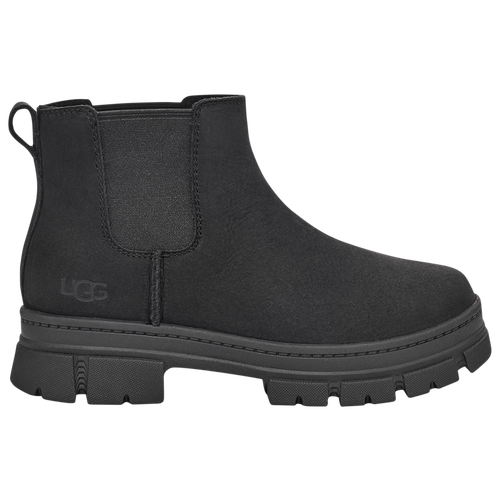 Shop Ugg Girls   Ashton Chelsea Boots In Black/black