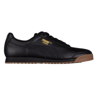 Mens black outlet puma roma shoes