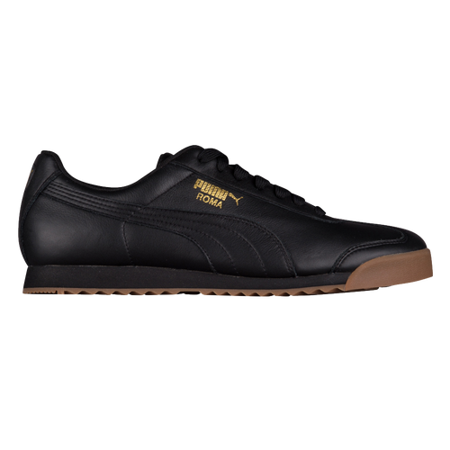 

PUMA Mens PUMA Roma Basic - Mens Shoes Team Gold/Black Size 09.0