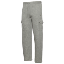 Men's - LCKR Open Hem Cargo Sweatpants  - Grey Heather